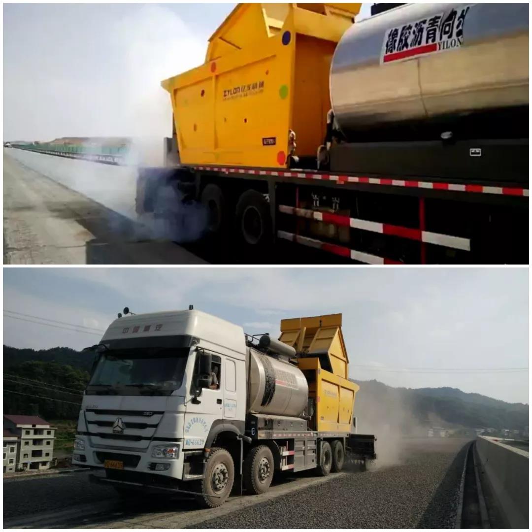 同步碎石封層車(chē)?由哪些部分組成？